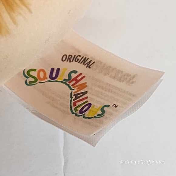 SHASTA 🐾 Orange BigFoot w Flowers 5 in Original Squishmallow ☆》NWT《☆ - Picture 6 of 9